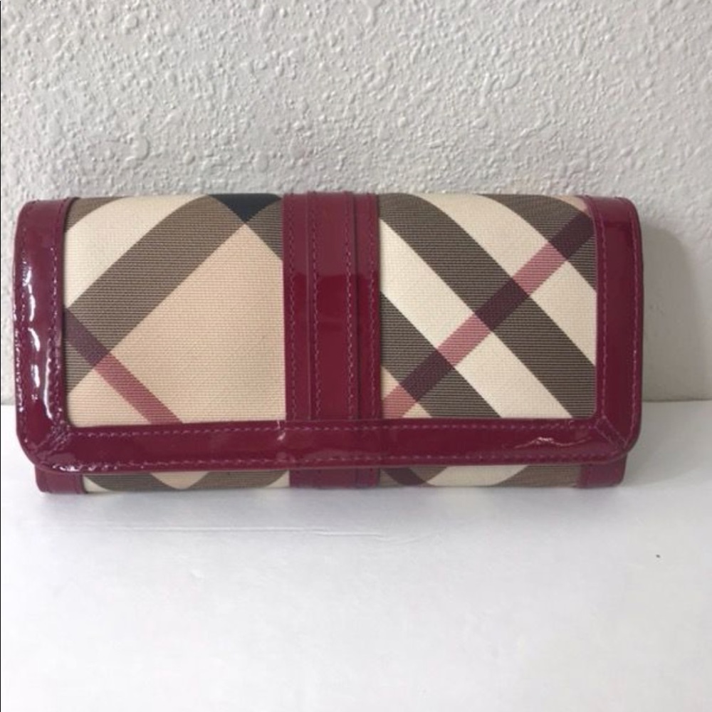 Burberry Supernova check Wallet